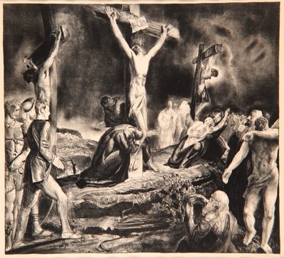 Crocifissione di Cristo, 1923 da George Wesley Bellows